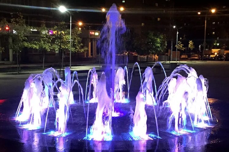 Комплект Пешеходного фонтана Компас Комплект Пешеходного фонтана Компас