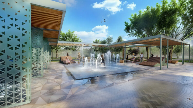 Пешеходный фонтан Пешеход 11 струй Пешеходный фонтан Пешеход 11 струй